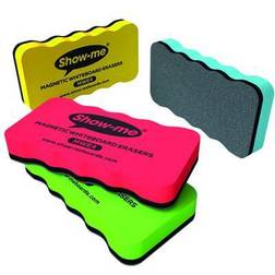 Show-me Magnetic Whiteboard Eraser Assorted Pack