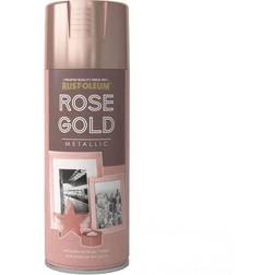 Rust-Oleum Elegant Metallic Rose Gold Metal Paint Gold 0.4L