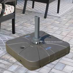 OutSunny Cantilever Parasol Base with Wheels