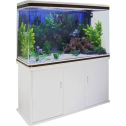 MonsterShop Aquarium Fish Tank & Cabinet