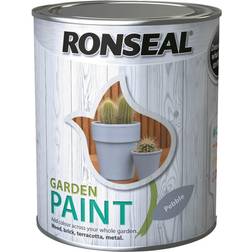 Ronseal 38265 Garden Paint Pebble Metal Paint, Wood Paint 0.75L