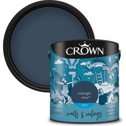 Crown Matt Emulsion Paint Ceiling Paint, Wall Paint 2.5L