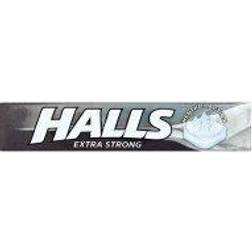 Halls Extra Strong Menthol Action Sweets 33.5g 240