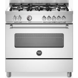 Bertazzoni MAS95C1EXC 90cm Series Dual Fuel Single Range 5 Burner