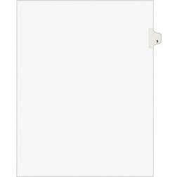 Avery Individual Numeric Paper Dividers, #5, 11915