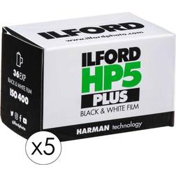 Ilford HP-5 Plus Black and White Film, ISO 400, 35mm, 36 Exposures 5 Pack