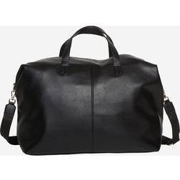 Noella Holdall Weekend Bag - Black Leather Look