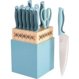 Spice by Tia Mowry Savory Saffron 985118446M Knife Set