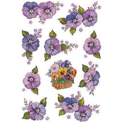Herma stickers Decor styvmorsviol (3)