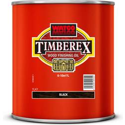 Timberex TRÄOLJA BLACK 0,2L Svart