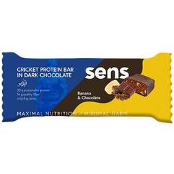 Sens Cricket Protein Bar Chocolate Banana Chocolate 1 stk