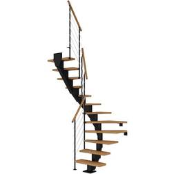 Dolle Frankfurt Halvsving Sort-STYLE 6-Olieret Eg-65-11 Lodret Højde Op Til 258 cm