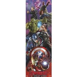 Grupo Erik Redaktörer Marvel Avengers Age Of Ultron Dörraffisch Poster