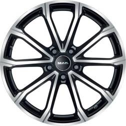 Mak DaVinci Black polished 8x19 5/112 ET50 B57.1