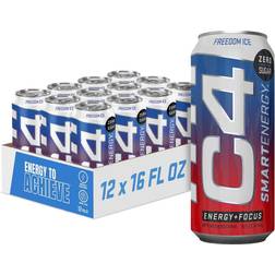 Cellucor C4 Smart Energy Carbonated Drink Freedom Ice