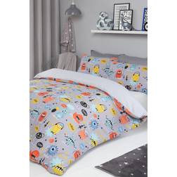 Dreamscene Monster Print Kids Duvet Cover Bedding