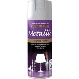 Rust-Oleum Silver Elegant Metallic Spray Silver 0.4L