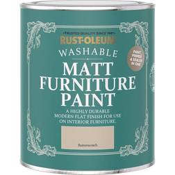 Rust-Oleum Matt Paint Butterscotch 750Ml Wood Paint Yellow 0.75L