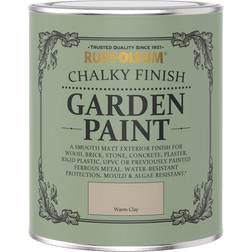 Rust-Oleum Garden Paint Warm Clay 750Ml Wood Paint Yellow 0.75L