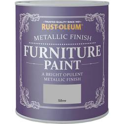 Rust-Oleum Silver Metallic Finish Paint Wood Paint Silver