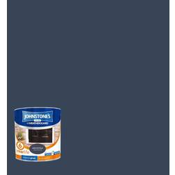 Johnstones Exterior Hardwearing Gloss Metal Paint, Wood Paint Blue 0.75L