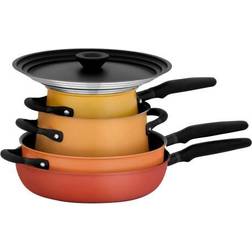 Meyer The Accent essential pans set Cookware Set with lid
