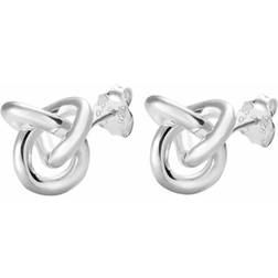 Drakenberg Sjölin Le knot Stud Earrings - Silver