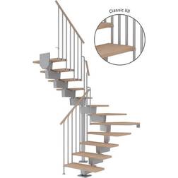 Dolle Dubai Halvsving Pearl Grey 204-252 cm