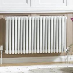 Acova White 4 Column Radiator, W1042mm X H600mm