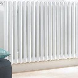 Acova White 2 Column Radiator, W1410mm X H600mm