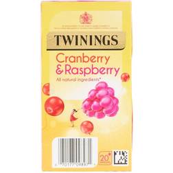 Twinings Cranberry Raspberry and Elderflower Tea