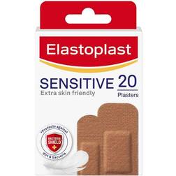 Elastoplast Sensitive Hypoallergenic Plasters Medium 20 Pieces, Plasters Painless