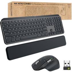 Logitech MX Keys Combo Bluetooth LE QWERTZ Allemand Graphite