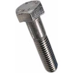 bolt M12x50 DIN 931. 6kt. Delgevind. Syrefast A4