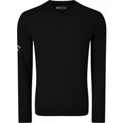 Callaway V Neck Sweatshirt Mens - Tango Rød