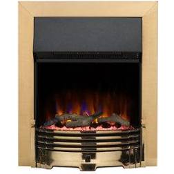 Dimplex Optiflame Brass effect Electric Fire