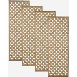 B&Q Pressure Treated Trellis Panel W0.6M H1.8M, Pack
