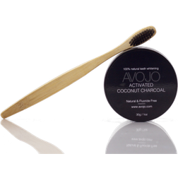 Avojo Avojo Activated Coconut Charcoal 30g + Gratis Tandbørste