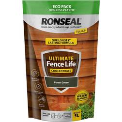 Ronseal Ultimate Fence Life Concentrate Paint Forest Peinture Bois Vert