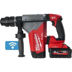 Milwaukee M18 ONEFHPX-552X Borrhammare med batteri och laddare