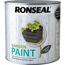 Ronseal 38509 Garden Paint Charcoal Wood Paint Grey 2.5L