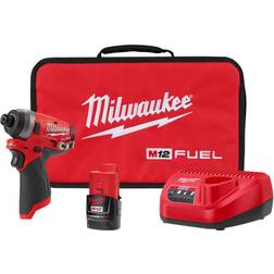 Milwaukee M12 FUEL 1/4" Impact Driver Single Battery Kit