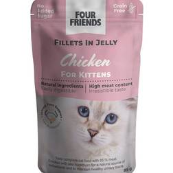 Four Friends Kitten Chicken Jelly Pouch 85