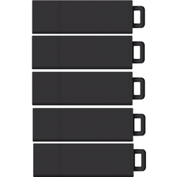 Centon Waterproof 16GB USB 5pk Black (DSW16GB5PK) Quill Black