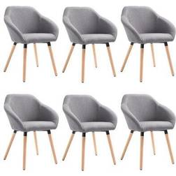 vidaXL - Chaise de bureau 83.5cm 6pcs