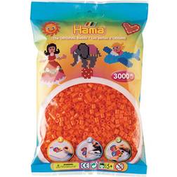 Hama Beads Midi perler - Orange 3000stk