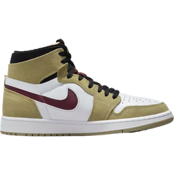 Nike Air Jordan 1 Zoom CMFT - Neutral Olive/Cherrywood Red/Black/Altitude Green