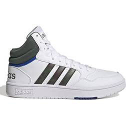 adidas Hoops 3.0 Mid Classic Vintage M - Cloud White/Green Oxide/Royal Blue