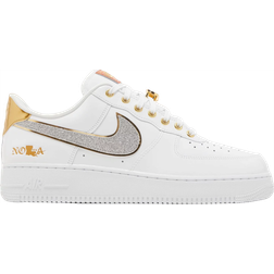 Nike Air Force 1 Low Nola M - White/Multi-Color Metallic Gold/University Red