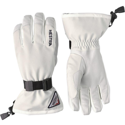 Hestra Powder Gauntlet 5-Finger Gloves - Offwhite